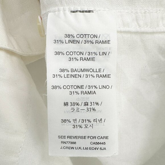 J. Crew White Button Down Shirt - Picture 6 of 6